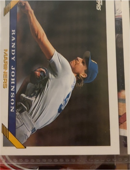 1993 Topps #460 Randy Johnson — front