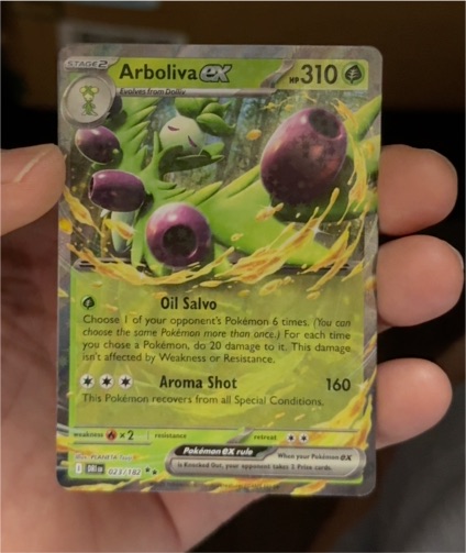 2025 Pokémon TCG #023 Arboliva ex — front
