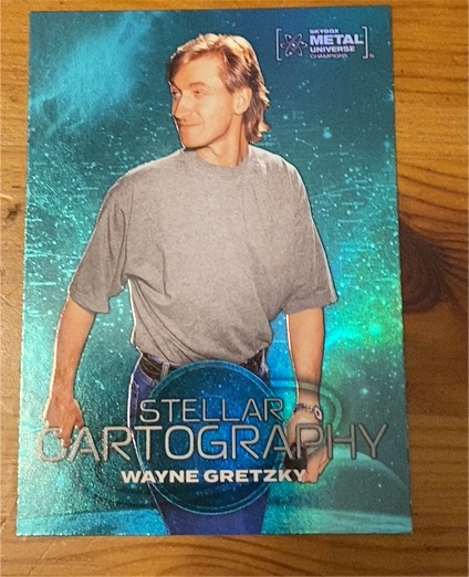 2024 Skybox Metal Universe Champions #104 Wayne Gretzky Stellar Cartography — front