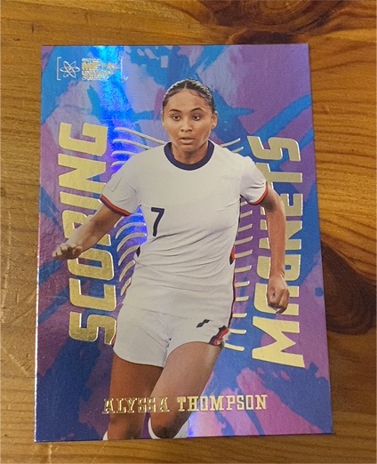 2024 SkyBox Metal Universe Champions #SM-8 Alyssa Thompson Scoring Magnets — front