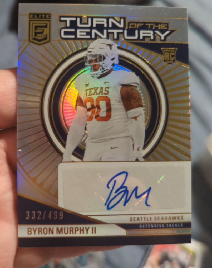 2024 Panini Donruss Elite Turn of the Century #TCA-BMU Byron Murphy II — front