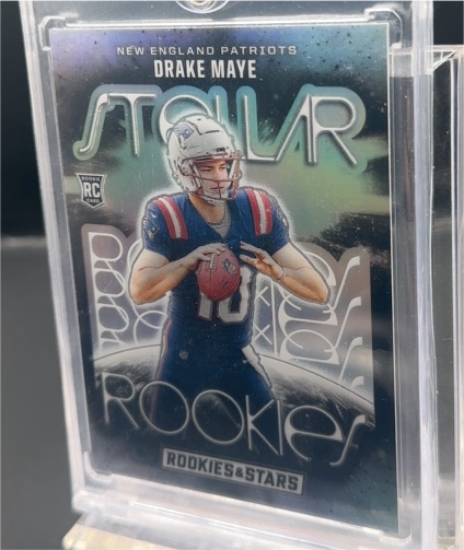 2024 Panini Rookies & Stars Stellar Rookies #SR-DME Drake Maye — front