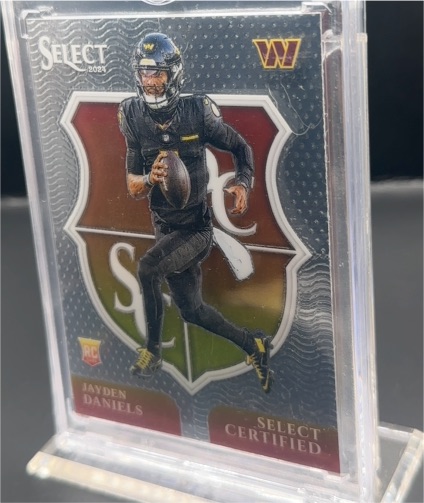 2024 Panini Select #2 Jayden Daniels Select Certified Rookies — front