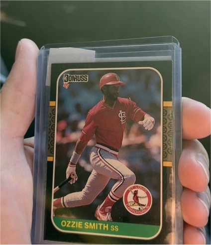 1987 Donruss #60 Ozzie Smith — front