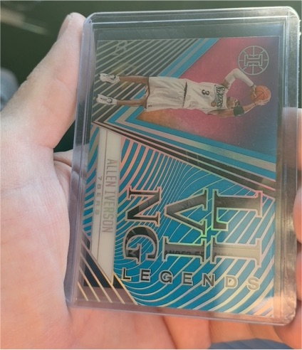 2020-21 Panini Illusions Living Legends #LL Allen Iverson — front