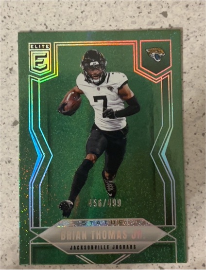 2025 Panini Donruss Elite #456 Brian Thomas Jr. — front