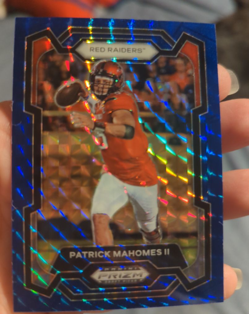2024 Panini Prizm Draft Picks #61 Patrick Mahomes II — front
