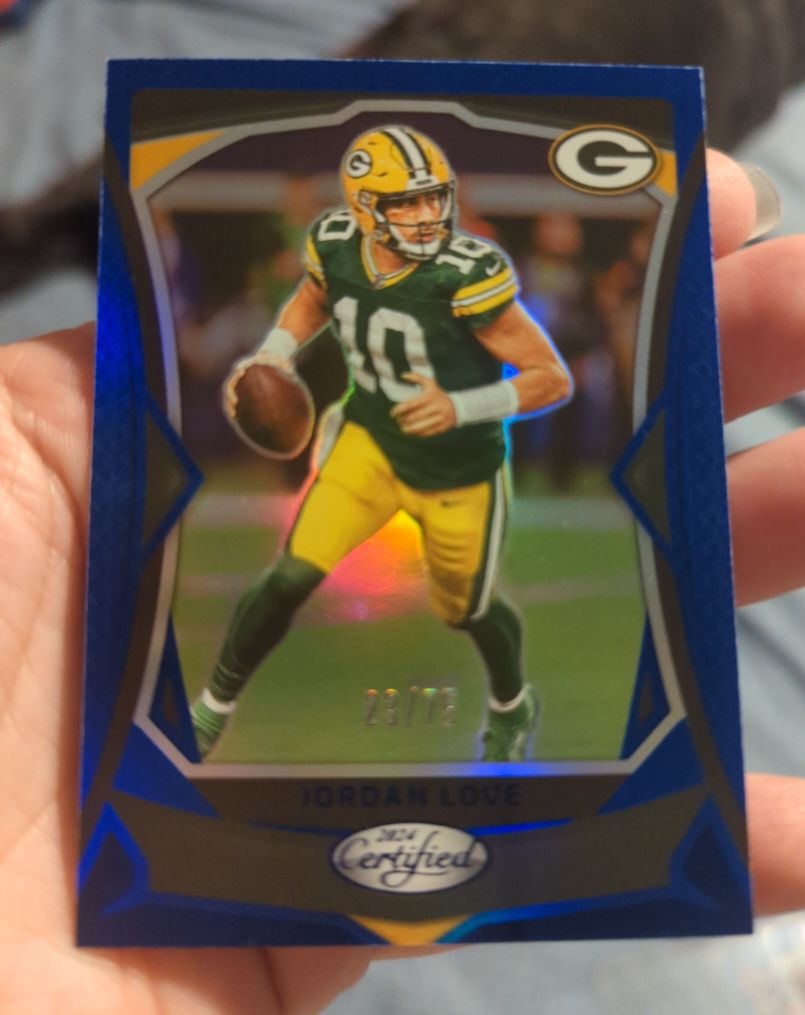 2024 Panini Certified #60 Jordan Love — front
