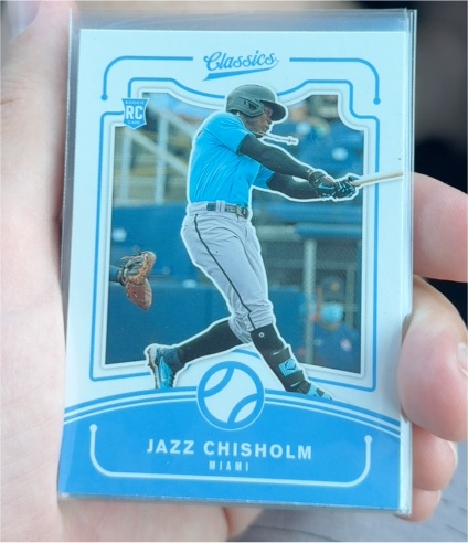 2021 Panini Chronicles Classics #17 Jazz Chisholm — front