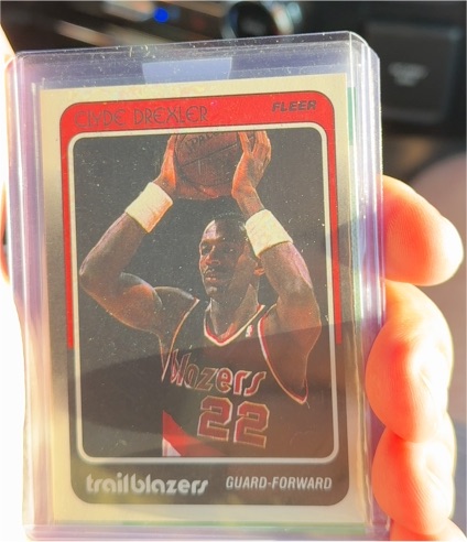 1988-89 Fleer #92 Clyde Drexler — front