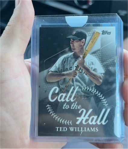 2025 Topps Series 1 #CTH-7 Ted Williams — front
