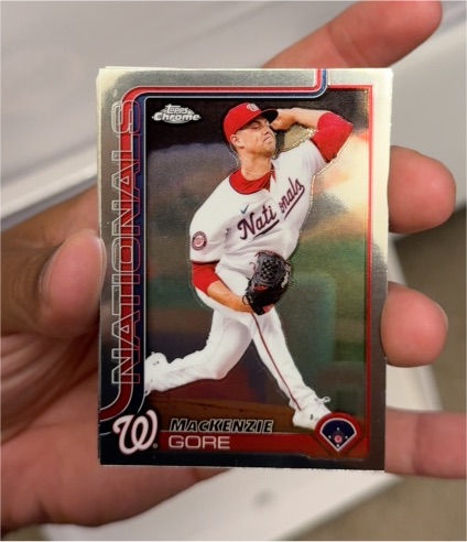 2025 Topps Chrome #160 Mackenzie Gore — front