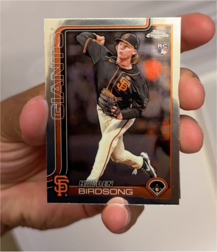 2025 Topps Chrome #138 Hayden Birdsong — front