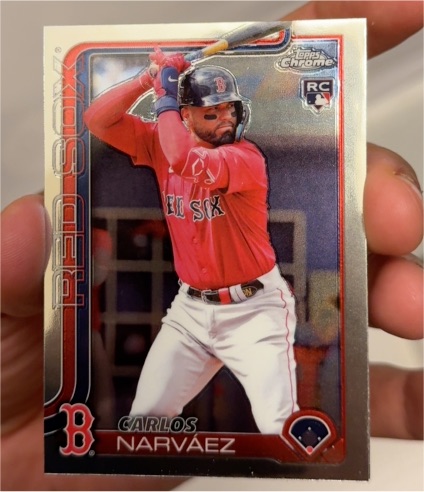 2025 Topps Chrome #194 Carlos Narvaez — front