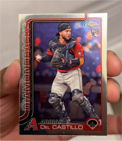 2025 Topps Chrome #226 Adrian Del Castillo — front