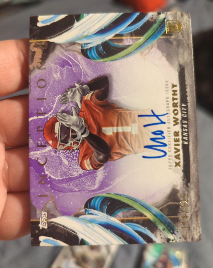 2024 Topps Inception #RAV-XW Xavier Worthy — front