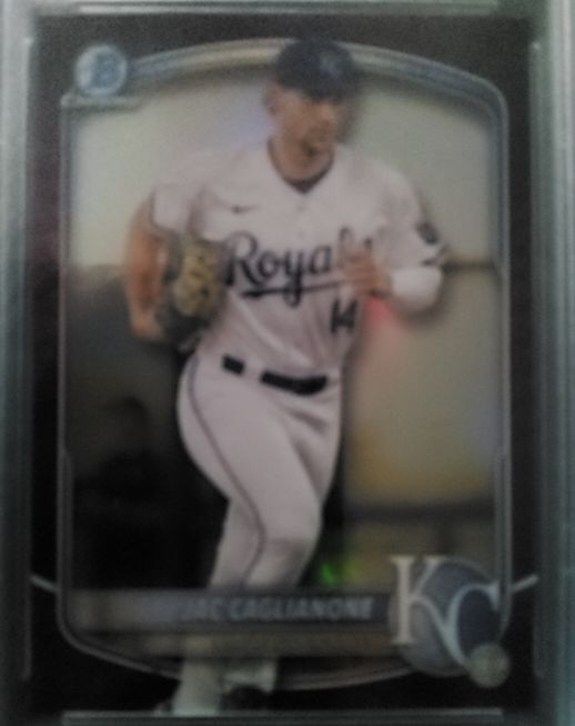 2025 Bowman Chrome Prospects #BCP-103 Jac Caglianone — front