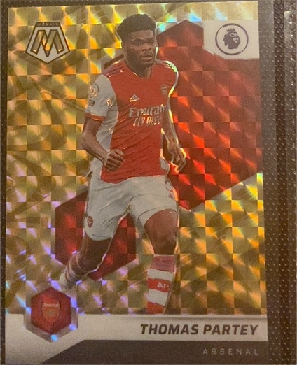 2021 Panini Mosaic Premier League #69 Thomas Partey — front