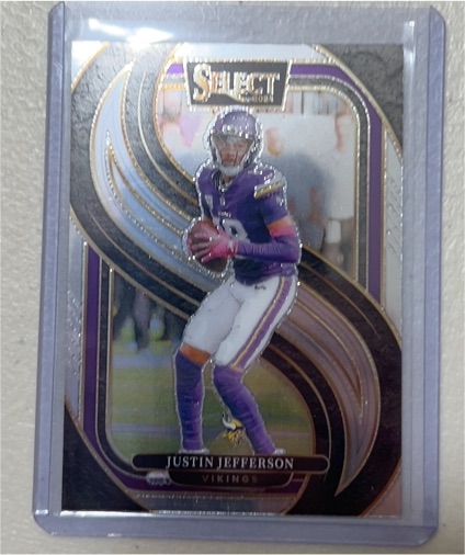 2024 Panini Select Premier Level #174 Justin Jefferson — front