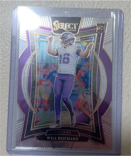 2024 Panini Select #21 Will Reichard — front