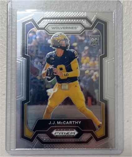 2024 Panini Prizm Draft Picks #132 J.J. McCarthy — front