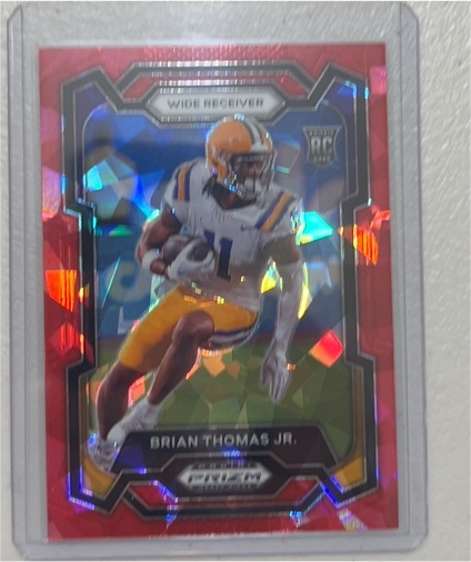 2024 Panini Prizm Draft Picks #118 Brian Thomas Jr. — front