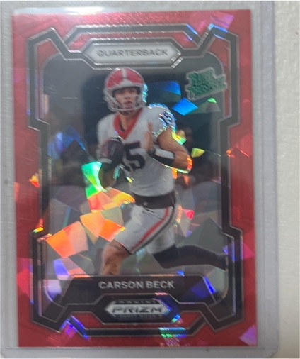2024 Panini Prizm Draft Picks #130 Carson Beck — front