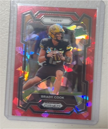 2024 Panini Prizm Draft Picks #187 Brady Cook — front