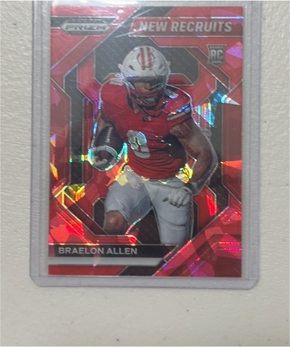2024 Panini Prizm Draft Picks - New Recruits #NR-BAN Braelon Allen — front
