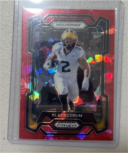 2024 Panini Prizm Draft Picks #128 Blake Corum — front