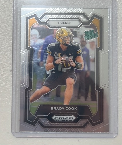 2024 Panini Prizm Draft Picks #187 Brady Cook — front
