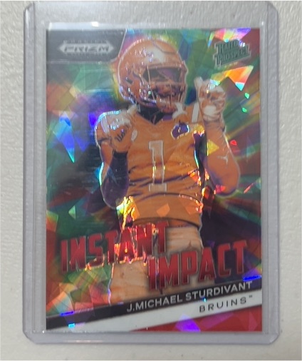 2024 Panini Prizm Draft Picks Instant Impact #II-JMS J. Michael Sturdivant — front
