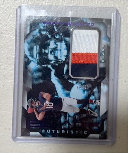 2024 Panini Black Futuristic #F-JF Justin Fields — front