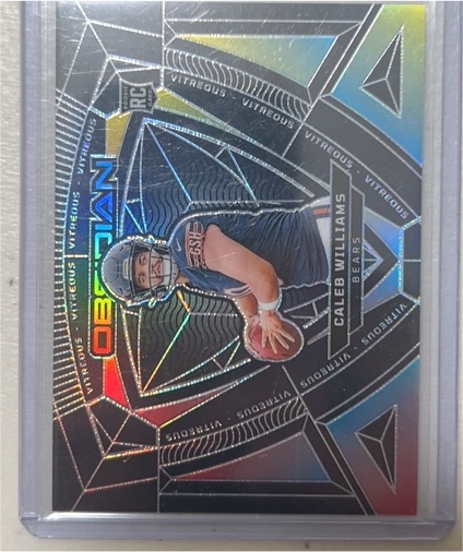 2024 Panini Obsidian Vitreous #Caleb Williams — front