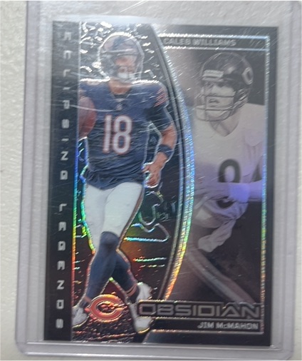 2024 Panini Obsidian Eclipsing Legends Jim McMahon — front