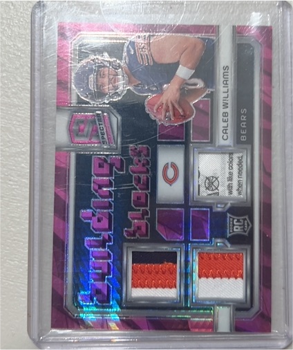 2024 Panini Spectra Building Blocks #BB-CW Caleb Williams — front