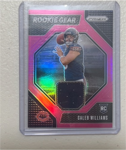 2024 Panini Prizm Rookie Gear #RG-CWS Caleb Williams — front