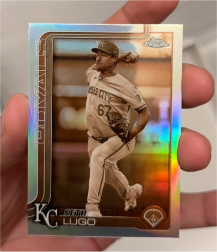 2025 Topps Chrome Sepia Refractor #KC Seth Lugo — front