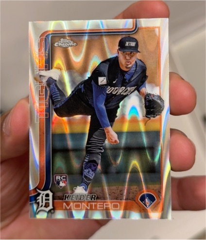 2025 Topps Chrome #7 Keider Montero — front