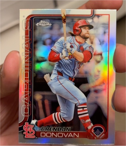2025 Topps Chrome #233 Brendan Donovan — front