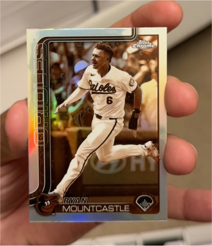 2025 Topps Chrome #297 Ryan Mountcastle — front