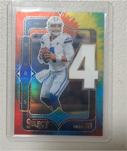 2024 Panini Select - Select Numbers #14 Dak Prescott — front