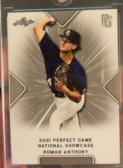 2021 Leaf Perfect Game #Roman Anthony — front