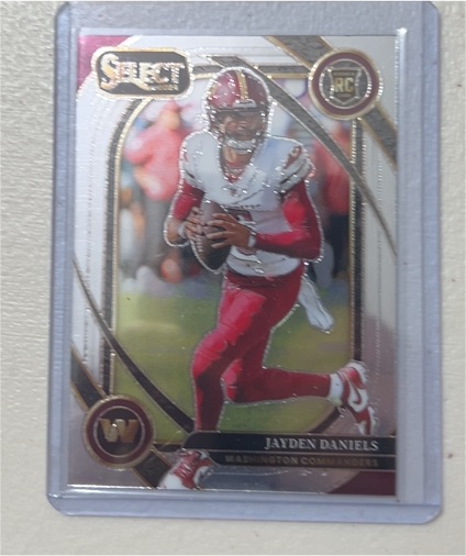 2024 Panini Select #217 Jayden Daniels Rookie RC — front