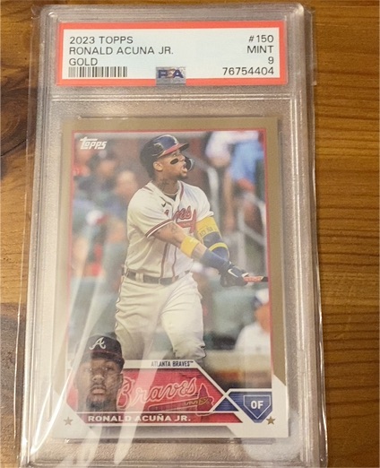 2023 Topps #150 Ronald Acuna Jr. — front