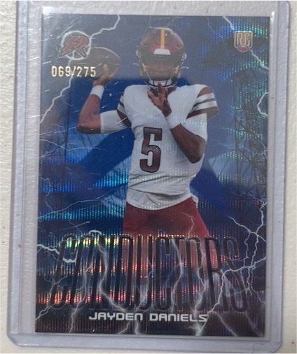 2024 Topps Resurgence #C-6 Jayden Daniels Conductors — front
