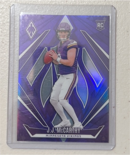 2024 Panini Phoenix #185 J.J. McCarthy — front