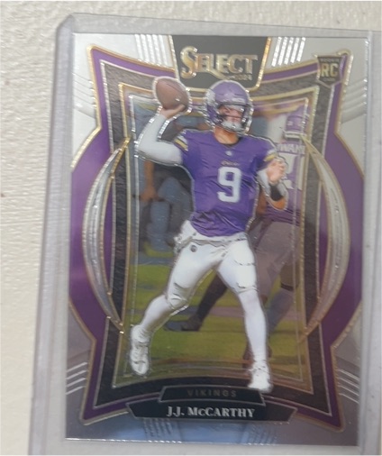 2024 Panini Select Concourse #24 J.J. McCarthy — front