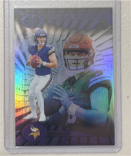 2024 Panini Illusions #100 J.J. McCarthy — front