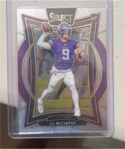 2024 Panini Select #24 J.J. McCarthy — front